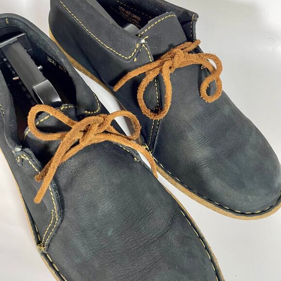 Born Nuala Black Nubuck Leather Mocassion Bootie Earthy Hippie Womens Size 10 - Picture 2 of 11